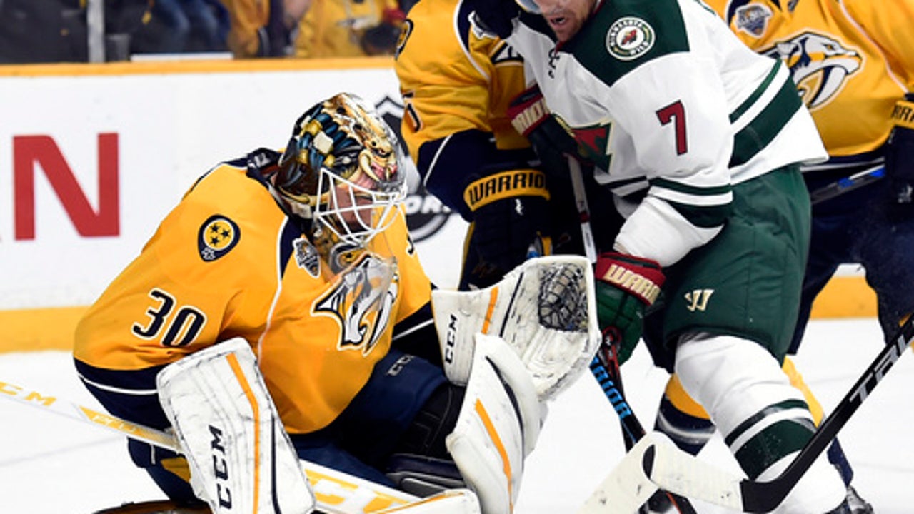 Hutton makes 29 saves, Predators beat Wild 3-0